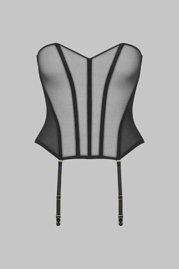 L’Amoureuse Corset – Black - Image 4